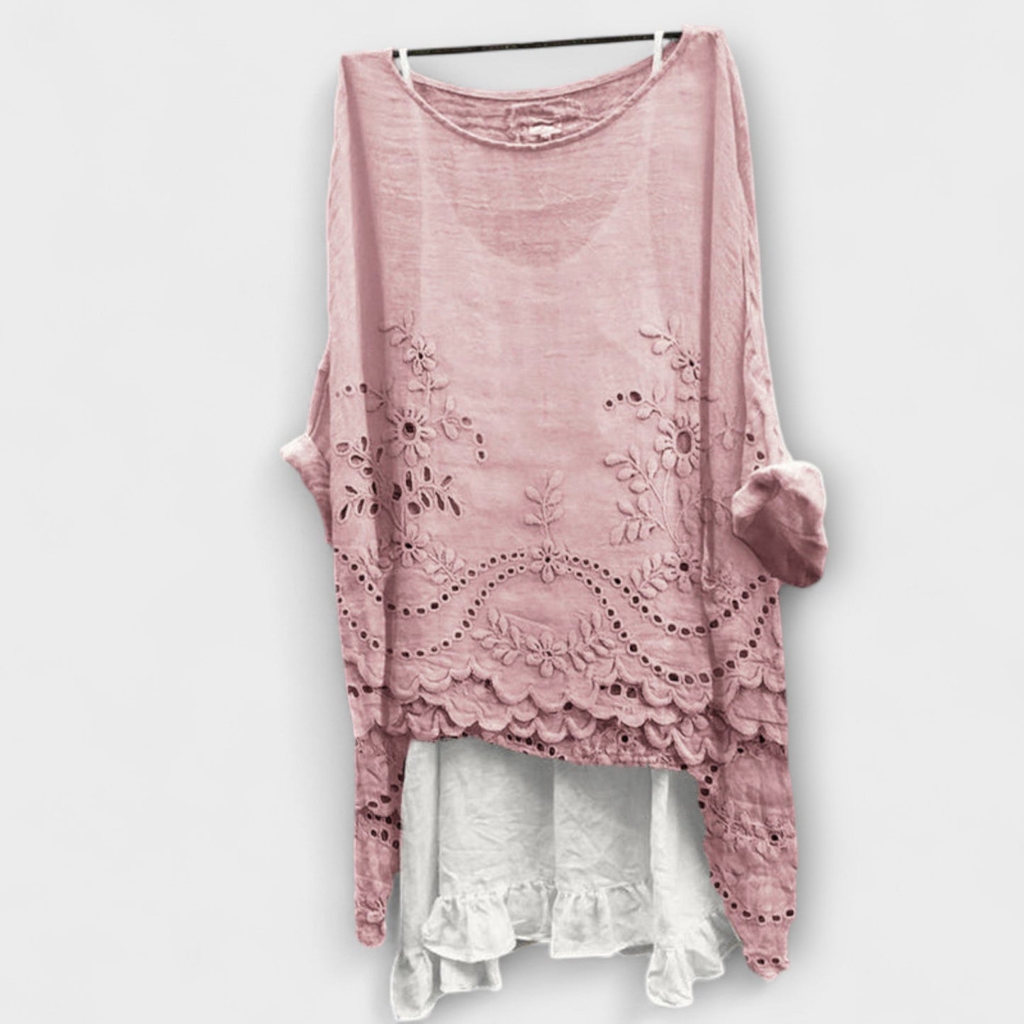 Ella - Bluzka z podwójnym dołem