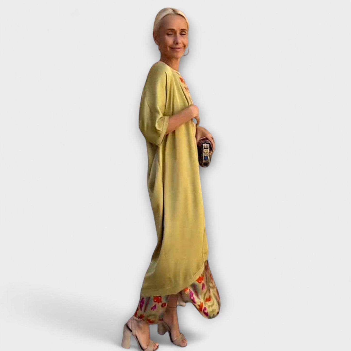 Elveria – Sukienka Max z pasującym kardiganem