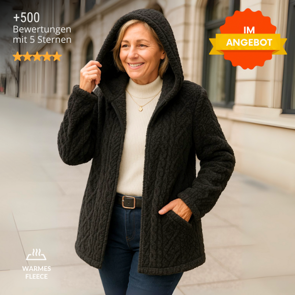 Ciepła kurtka z polaru