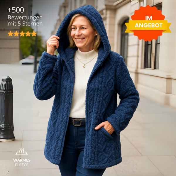 Ciepła kurtka z polaru