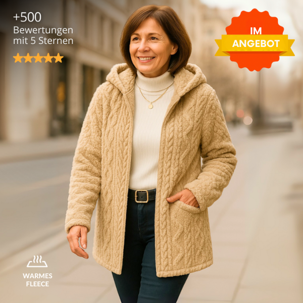 Ciepła kurtka z polaru