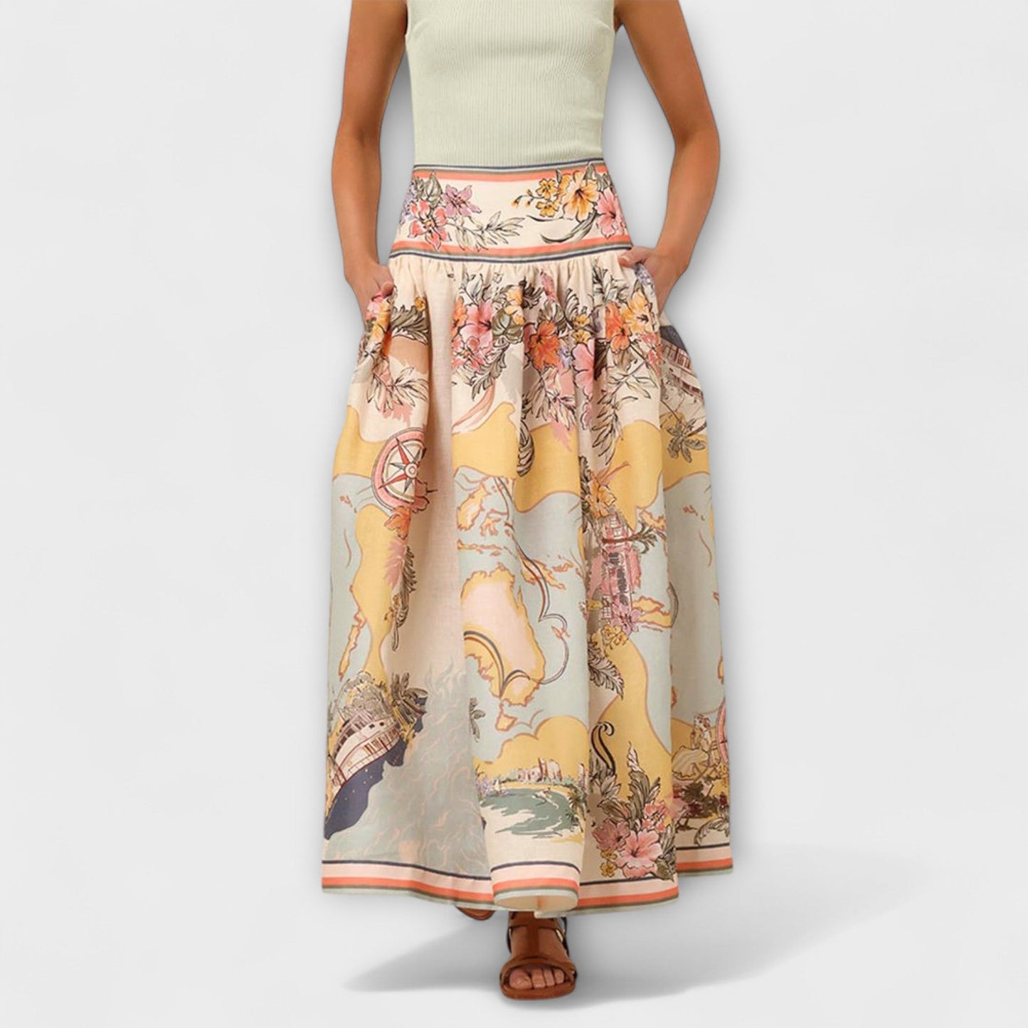 Jessica - Midi Spódnica