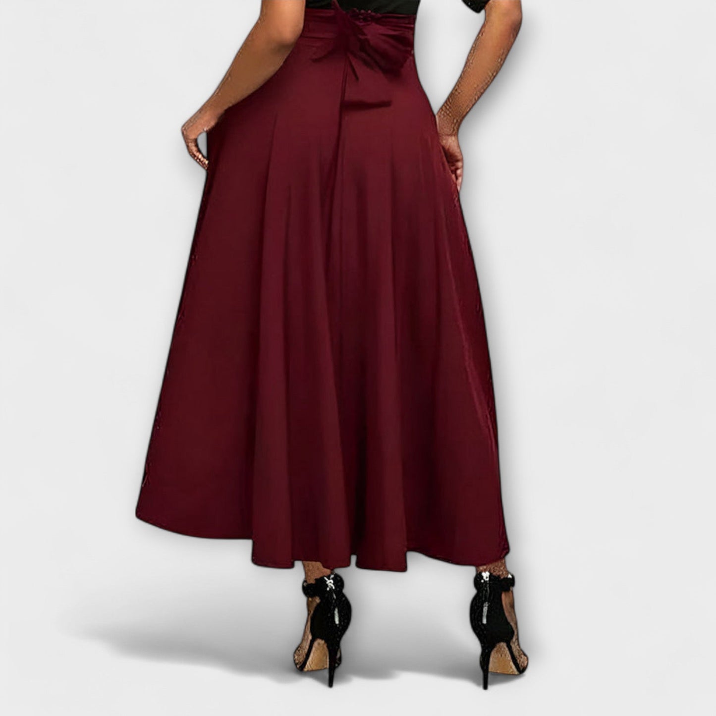 Aurora - Elegancka Spódnica Maxi w Stylu Chic