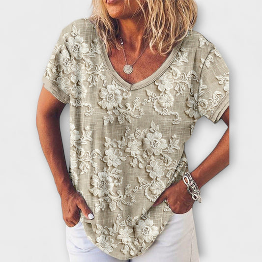 Mia - Bluzka w kwiaty