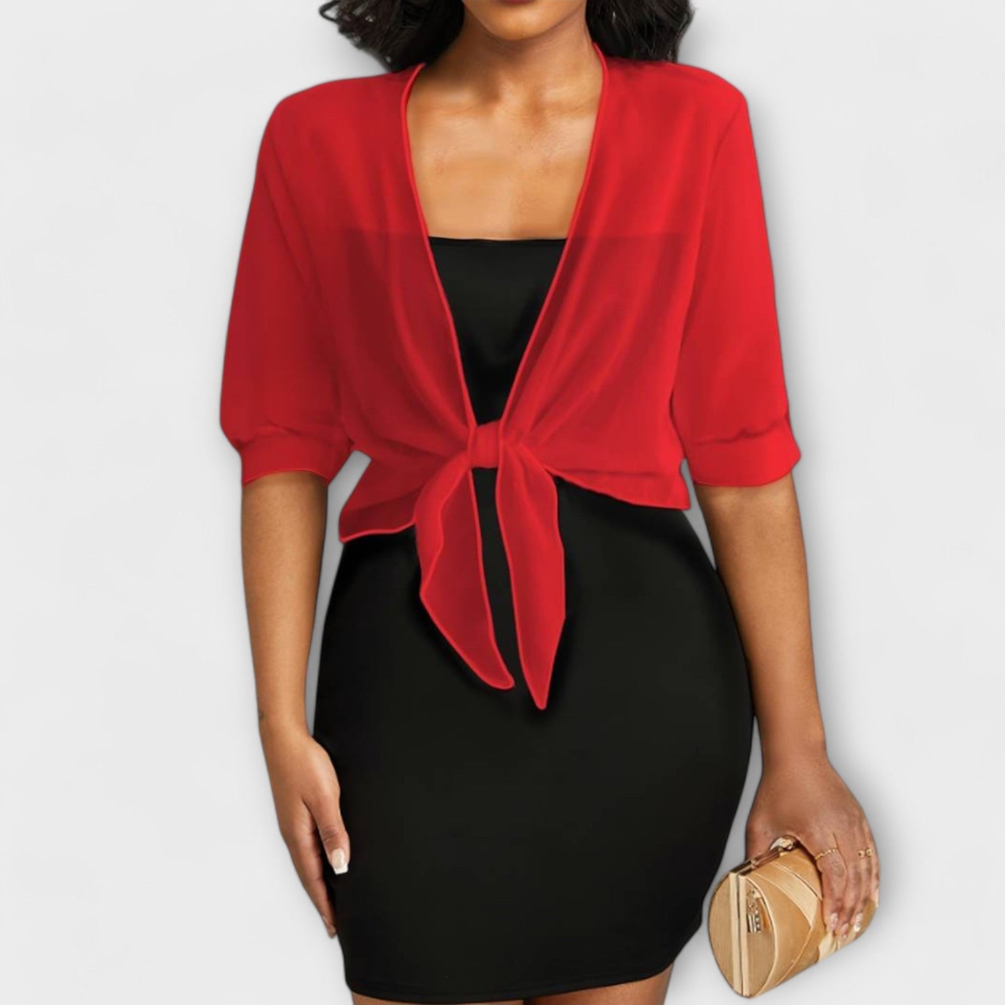 Olivia - Bluzka z dekoltem w serek