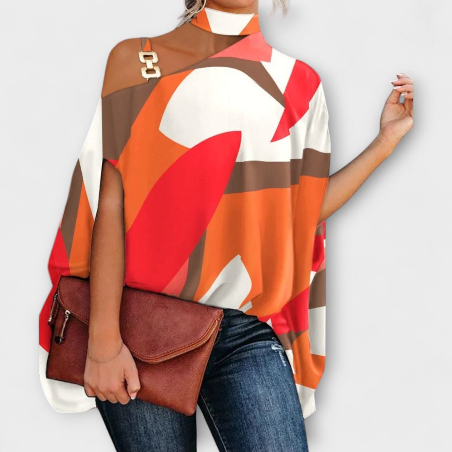 Bluzka bez ramiączek damska