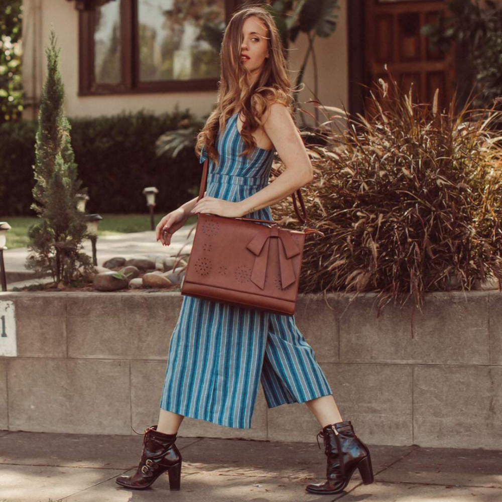 Bernadette – Torba na ramię z kokardą