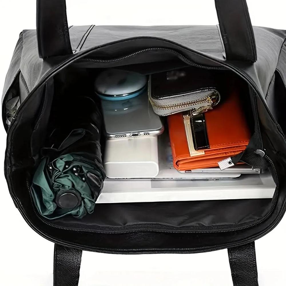 Klara - Klasyczna skórzana torba na ramię