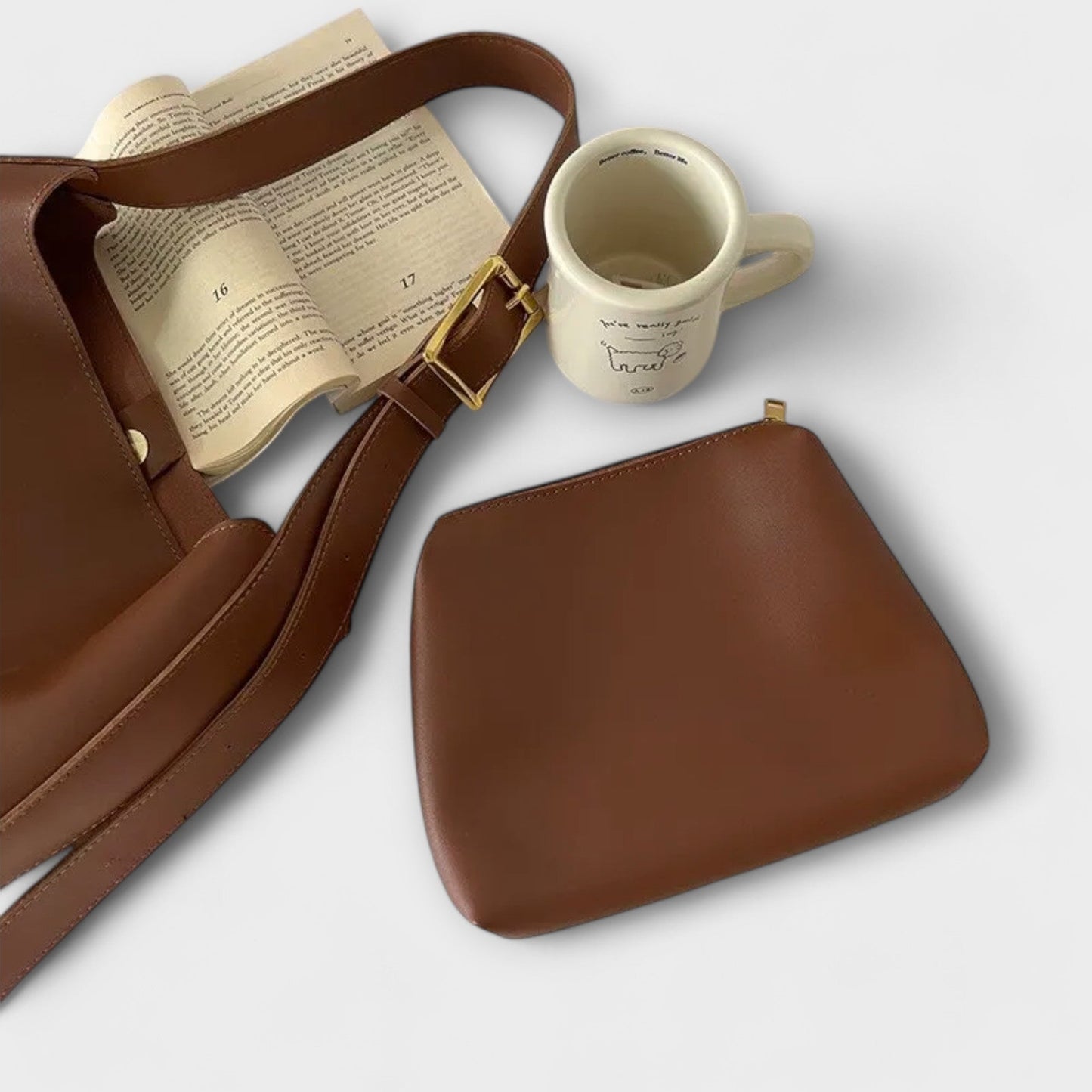 Aurora – Elegancka torba na ramię z ekologicznej skóry