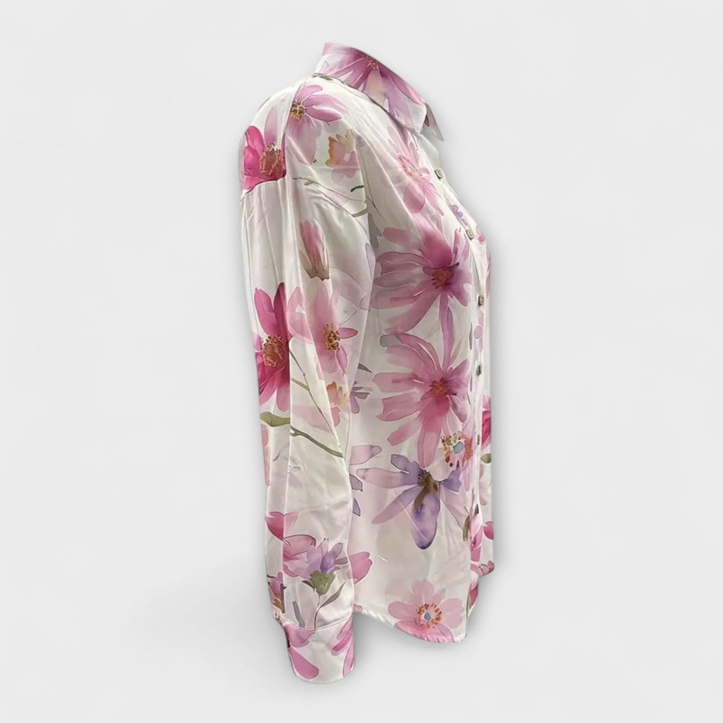 Gaida - Lekka bluzka w kwiaty na lato