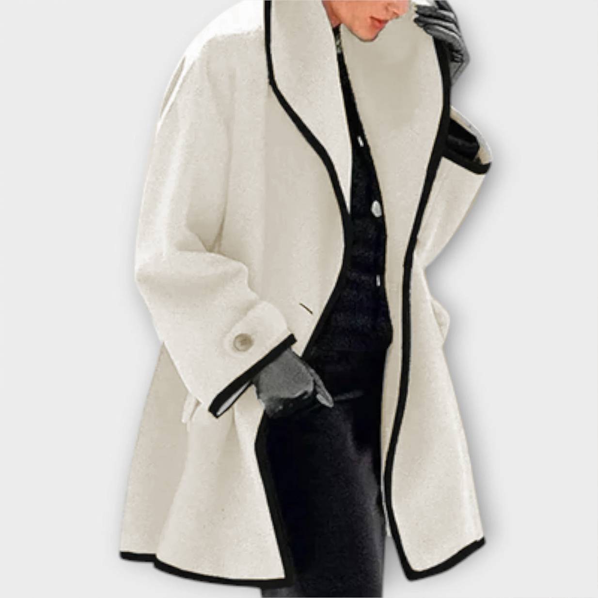 Sherry - Elegancki Płaszcz Trench