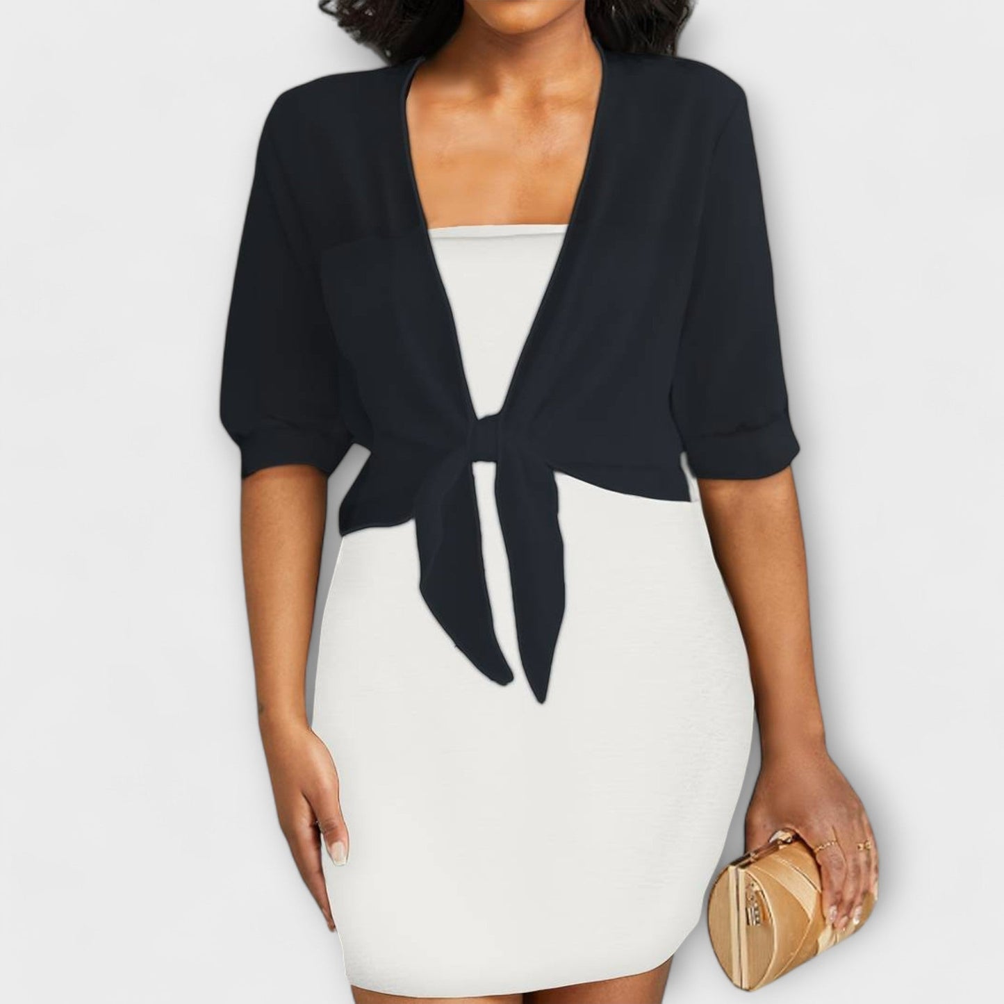 Olivia - Bluzka z dekoltem w serek