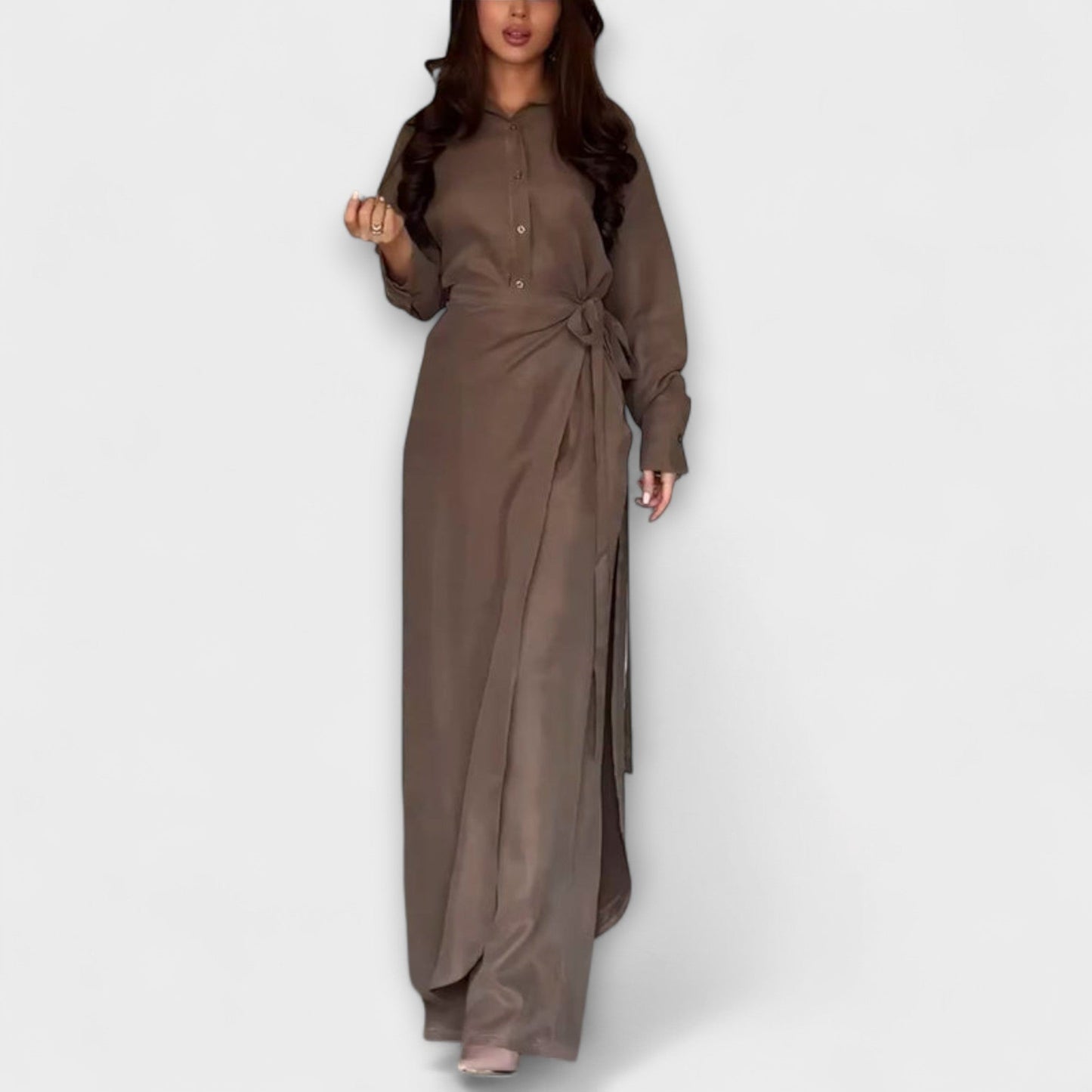 Aurora - Luźna koszula i spodnie